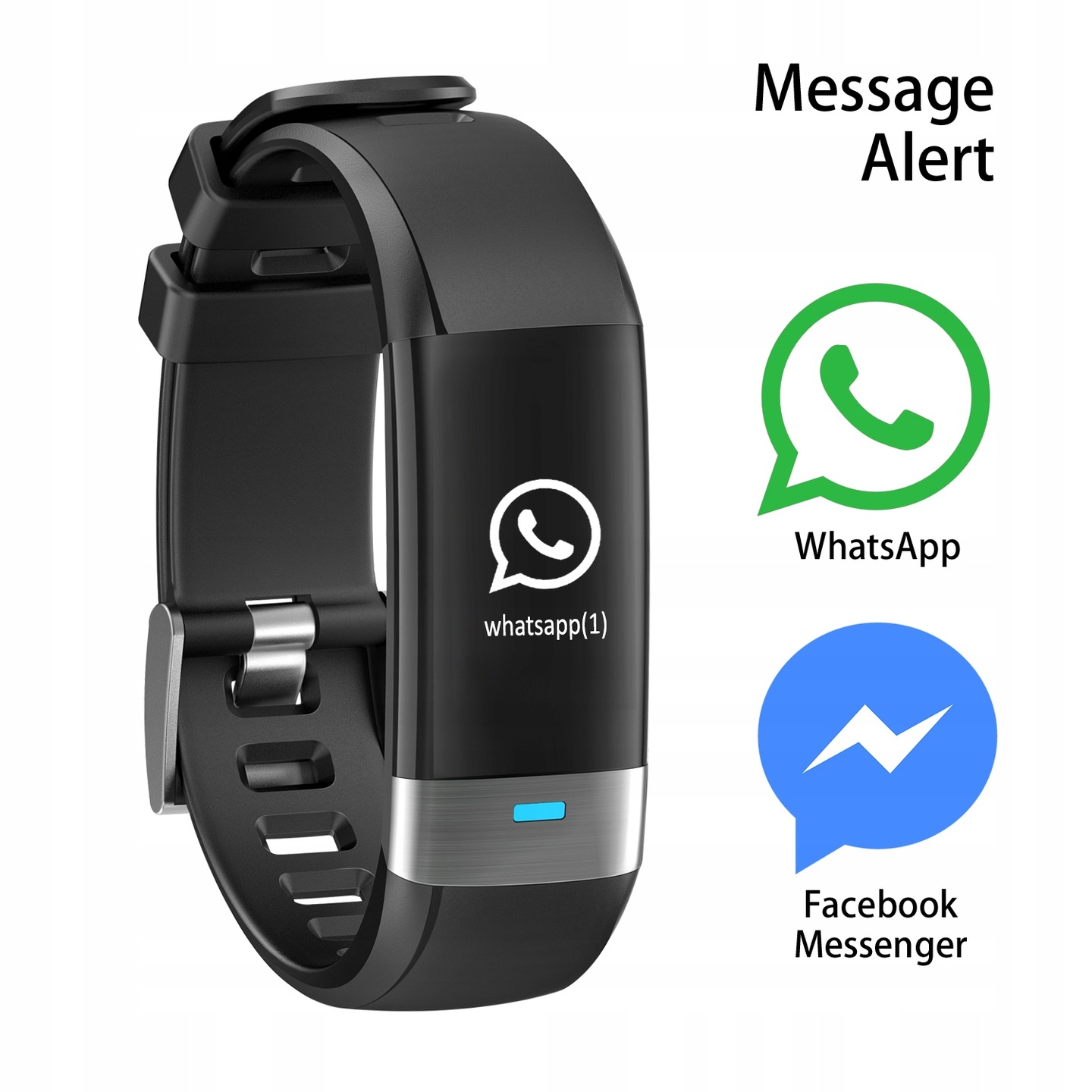 Opaska Fitness Tracker Smartband Bluetooth Puls EKG Promedix PR650 ECG