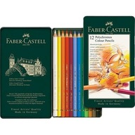 Kredki ołówkowe Faber-Castell 110012 Polychromos 12 kolorów