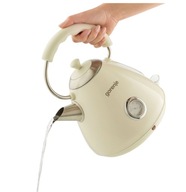 Elektromos vízforraló Gorenje K17CLI 2200 W 1,7 l bézs/barna