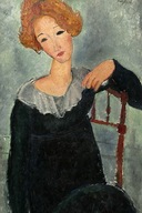 Obraz Woman with Red Hair Modigliani 45x30