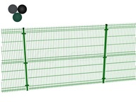 Kompletne ogrodzenie panelowe 123cm kolor drut 4mm