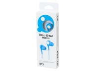 Słuchawki Douszne BLOW B-15 BLUE Czarny Niebieski