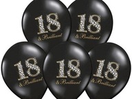 Balon balony urodziny impreza 18 & Brilli