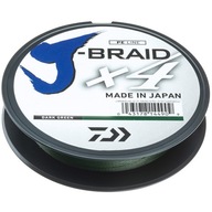 OPLETENIE DAIWA J-BRAID X4 TMAVOZELENÁ - 0.17 MM 135 M