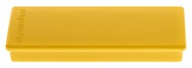 Magnety Block 2 obdĺžnikové 10 kusov žlté Magnetoplan