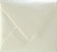 Štvorcové obálky 15,5cm Sirio Oyster Shell 5ks
