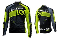 Mikina KELLYS PRO Race dlhý rukáv lime - XS