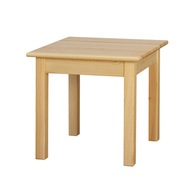 SOLIDNY stół ŁAWA drewniana 60x60 STOLIK KAWOWY sosnowy na wymiar