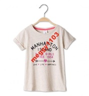 C&A T-shirt bluzeczka MANHATTON 128 NOWA