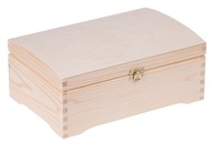 KUFŘÍK KRABIČKA 30x20 se zapínáním DECOUPAGE DŘEVO