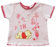 DISNEY bluzka niemowlęca koszulka krótki rękaw 68