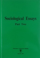 Sociological Essays. Part Two