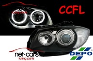 Фары фары bmw e81 e87 angel eyes depo ccfl - фото