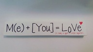 Tabuľka: M(e) + [You] = Love č. AH 0408