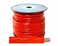 Kabel Przewód Zasilający 35mm2 / 12mm OFC Czerwony