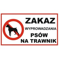 Zákaz venčenia psov na veľký trávnik