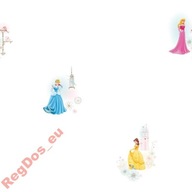 Tapeta Disney Princezná princezná v bielych valcoch