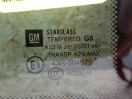 window right rear part rear OPEL ADAM 2013