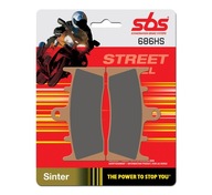 Тормозные колодки, колодки sbs 686hs suzuki gsxr1000 k1 k2 2001-2002 - фото