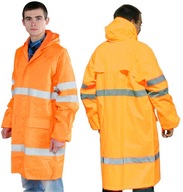 Výstražná bunda do dažďa SATURN s reflexnými pruhmi P, XL