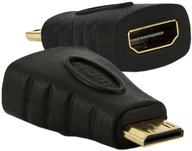 ADAPTER PRZEJŚCIÓWKA AKYGA HDMI - mini HDMI GOLD