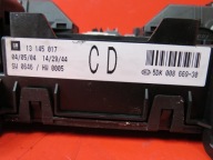 OPEL ASTRA 3 III H MODULE FUSIBLES 13145017