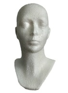 Figurína polystyrénová hlava na čiapky šály WWA