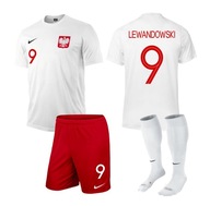 KOMPLET NIKE POĽSKÁ LEWANDOWSKI 2018 122-128