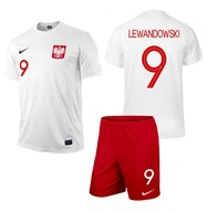 KOMPLET NIKE POĽSKÁ LEWANDOWSKI 2018 122-128