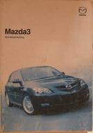Mazda 3-instrukcja obsługi-GER-'07r-