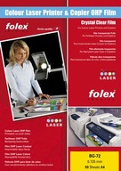 Fólia transparentná laserová farba 10A4 FOLEX