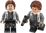 Lego Star Wars @@@ HAN SOLO + BROŃ @@@ figurka z zestawu 75209
