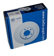 2× тормозные диски, диск тормозов hella pagid 257102 46836490 31269 - фото