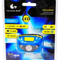 Čelová baterka LED 110Lm 3x1W