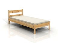 DSI-meble: Drevená borovicová posteľ MANT 90x200