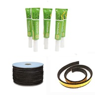 KIS HŐÁLLÓ KÉSZLET A KANDALLÓ ÜVEGÉNEK CSERÉJÉHEZ