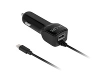 Nabíjačka do auta M-Life Lightning+USB 2100 mA