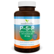 P-5-P koenzýmový vitamín B6 25 mg 120 kaps.