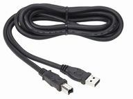 Kabel USB ekranowany czarny USB2.0 THOMSON 5m