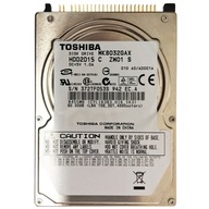 Pevný disk Toshiba MK8032GAX | HDD2D15 C ZW01 S | 80GB PATA (IDE/ATA) 2,5"