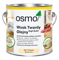 Osmo Vosk tvrdý Olejový 0.75L bezfarebný lesk 3011+zásoba 10cm microfib