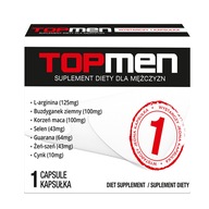 TOPMEN Tablety pre mužov Silná Erekcia Silný Orgazmus Dlhší pohlavný styk