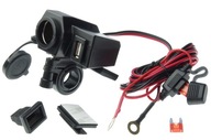 Гнездо, разьемов прикуривателя на руль до motocykla usb