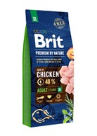 BRIT PREMIUM BY NATURE ADULT EXTRA LARGE XL 15KG