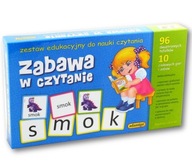 Gra planszowa Adamigo Zabawa w czytanie zestaw edukacyjny