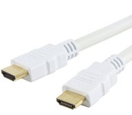 Techly 306929 - HDMI kábel 3m biely v1.4