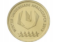 10 rubli (2018) Rosja - Uniwersjada Logo