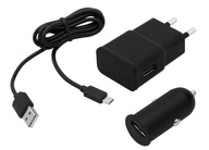 Nabíjačka sieťová 75-863# microUSB typ B, USB univerzálna 2 mA