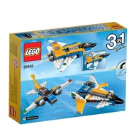 LEGO 31042 Creator 3 w 1 31042 Super ścigacz + GRATIS