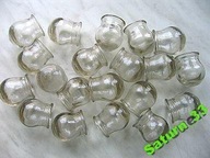 BAŃKI LECZNICZE szklane OGNIOWE do STAWIANIA 15 szt STANDARD dla DOROSŁYCH